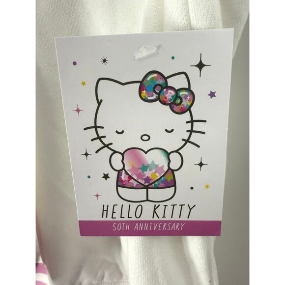 New Hello Kitty 50th Anniversary Fleece Graphic Sweater - Picture 5 of 10